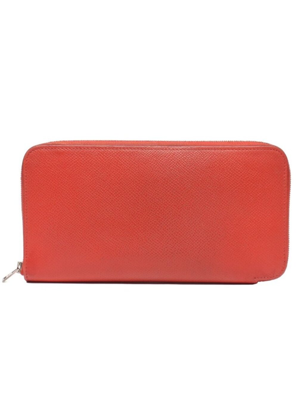 Hermes Zip Around Wallet Silver Azap Long Silk'in